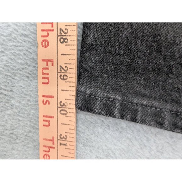 Wrangler Jeans Mens 38x30 Black 96501CB Relaxed Fit Denim Made in USA Tapered - Picture 7 of 12